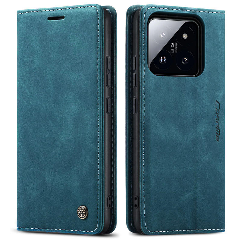 CaseMe Xiaomi 14 Pro Wallet Suede Leather Case - Image 12