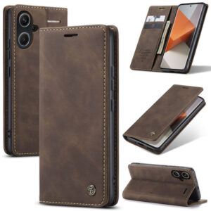 CaseMe Xiaomi Redmi Note 13 Pro Plus 5G Wallet Suede Leather Case