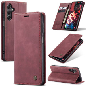 CaseMe Samsung Galaxy A15 Wallet Suede Leather Case
