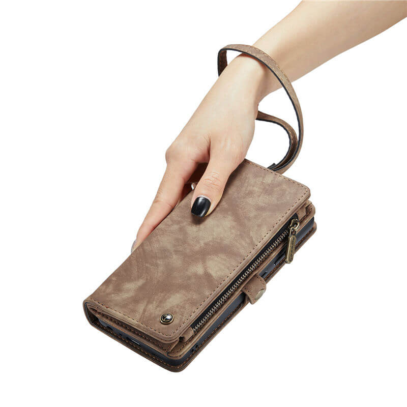 CaseMe Samsung Galaxy A25 Wallet Case with Wrist Strap - Image 11