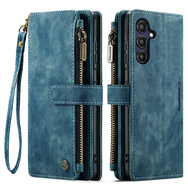 CaseMe Samsung Galaxy A25 Wallet kickstand Case with Wrist Strap - Image 3