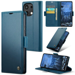 CaseMe Xiaomi Redmi Note 13 4G Wallet RFID Blocking Magnetic Buckle Case