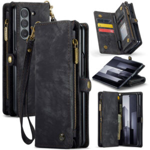 CaseMe Samsung Galaxy Z Fold6 Wallet Case with Wrist Strap