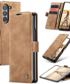 CaseMe Samsung Galaxy Z Fold6 Wallet Suede Leather Case