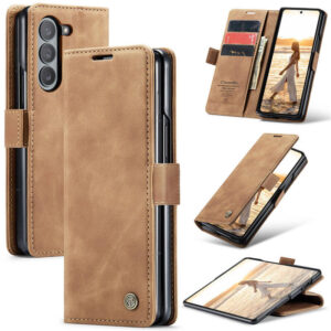 CaseMe Samsung Galaxy Z Fold6 Wallet Suede Leather Case