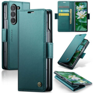 CaseMe Samsung Galaxy Z Fold6 Wallet RFID Blocking Magnetic Buckle Case