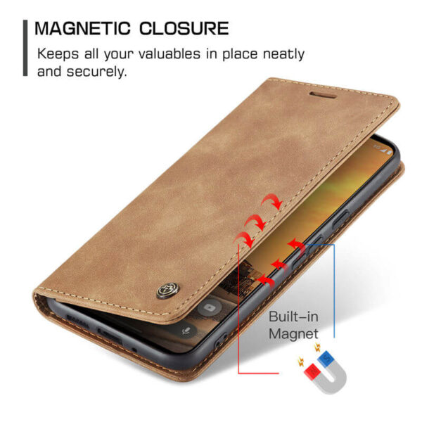 CaseMe Google Pixel 10/Pixel 10 Pro Wallet Suede Leather Case - Image 8