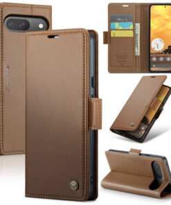 CaseMe Google Pixel 9/Pixel 9 Pro Wallet RFID Blocking Magnetic Buckle Case
