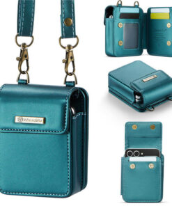 CaseMe Samsung Galaxy Z Flip6 Crossbody Bag Wallet RFID Blocking Case