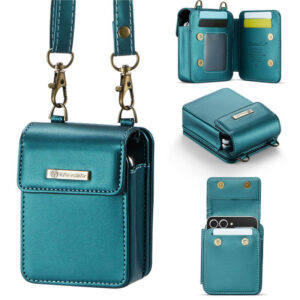 CaseMe Samsung Galaxy Z Flip6 Crossbody Bag Wallet RFID Blocking Case