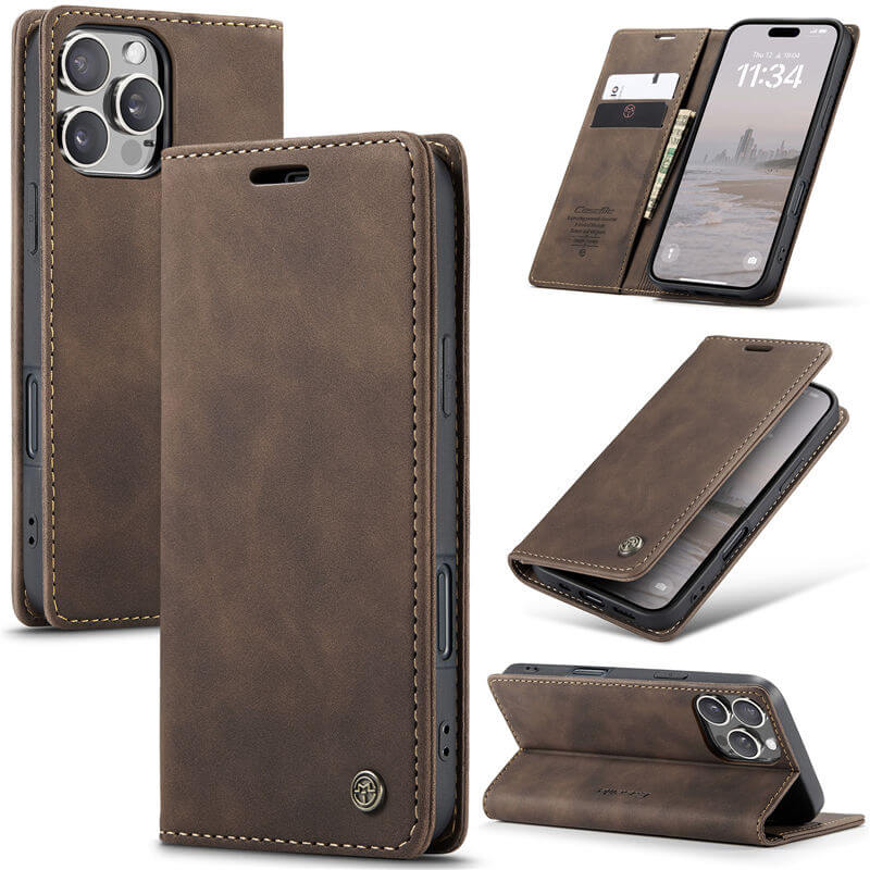 CaseMe iPhone 16 Pro Wallet Magnetic Case