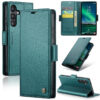 CaseMe For Samsung Galaxy S24 FE Wallet RFID Blocking Magnetic Buckle Case