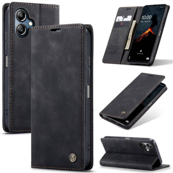 CaseMe Samsung Galaxy A06 Wallet Suede Leather Case