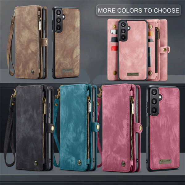 Alternative view of CaseMe Samsung Galaxy A16 5G Wallet Case with Wrist Strap