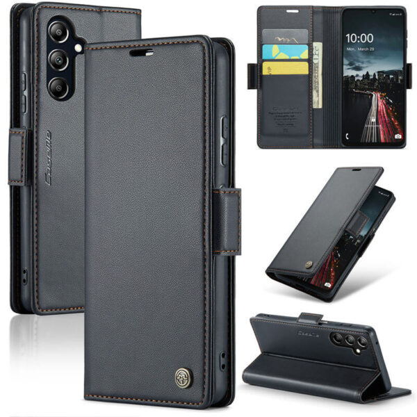 CaseMe Samsung Galaxy A16 5G Wallet RFID Blocking Magnetic Buckle Case