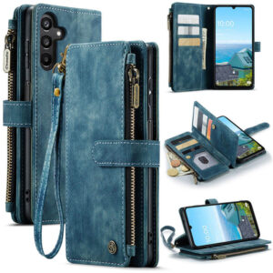 CaseMe Samsung Galaxy A16 5G Wallet kickstand Case with Wrist Strap