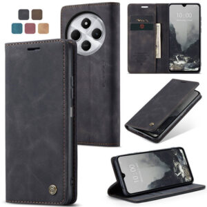 CaseMe Xiaomi Redmi 14C Wallet Suede Leather Case