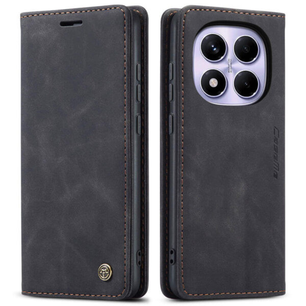 CaseMe Xiaomi Redmi Note 14 Pro 4G Wallet Suede Leather Case - Image 12