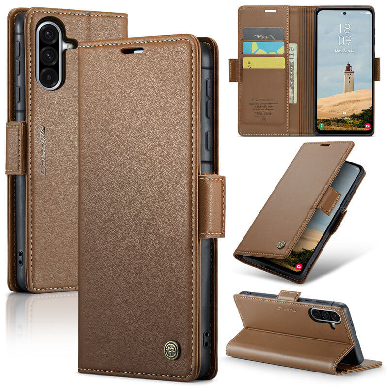 CaseMe Samsung Galaxy A36 5G Wallet RFID Blocking Magnetic Buckle Case
