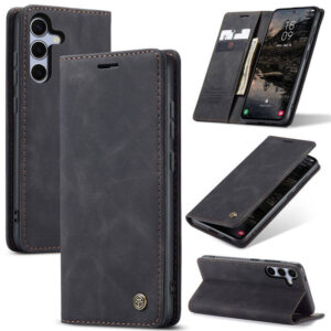 CaseMe Samsung Galaxy S25 Wallet Suede Leather Case