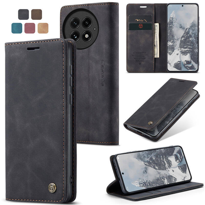 CaseMe OnePlus 13 Wallet Suede Leather Case