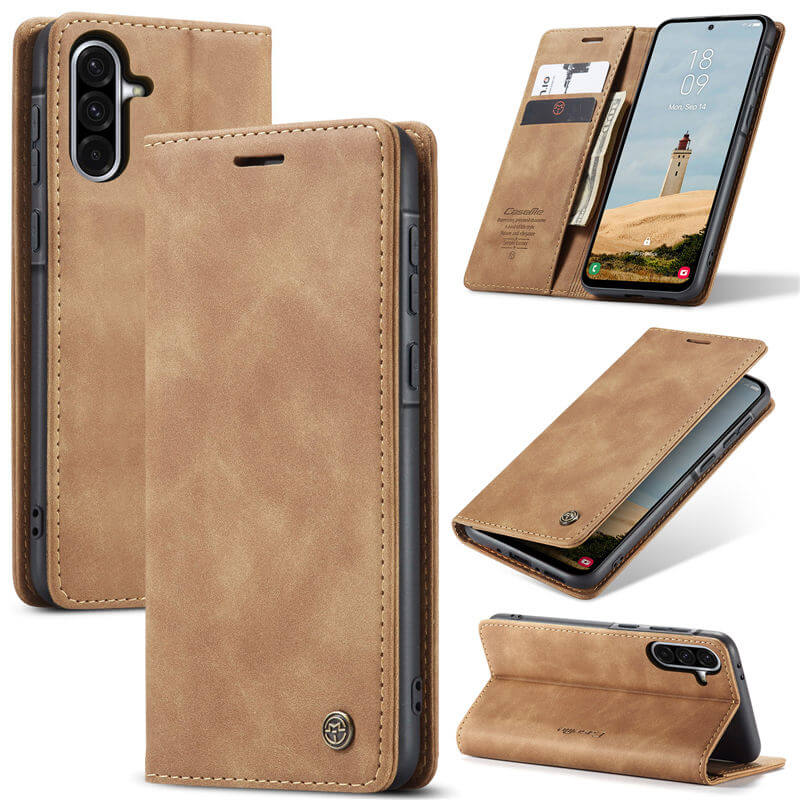 CaseMe Samsung Galaxy A56 5G Wallet Suede Leather Case