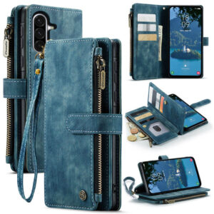 CaseMe Samsung Galaxy A36 5G Wallet kickstand Case with Wrist Strap