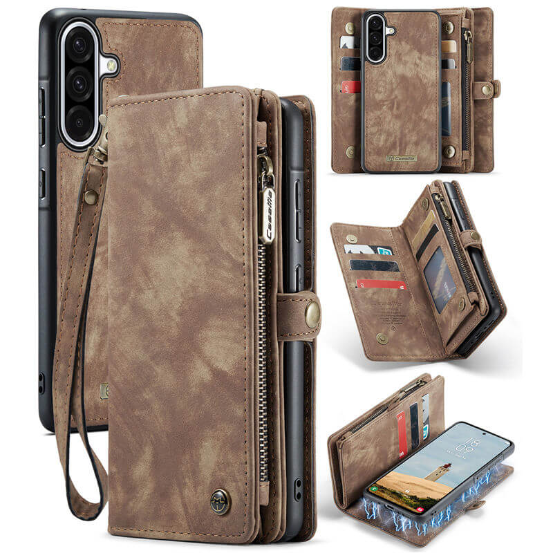 CaseMe Samsung Galaxy A56 5G Wallet Case with Wrist Strap