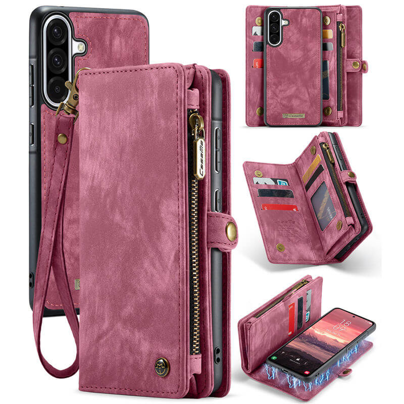 CaseMe Samsung Galaxy A36 5G Wallet Case with Wrist Strap