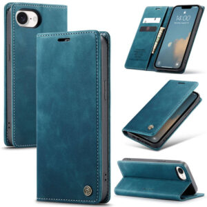 CaseMe iPhone 17e Wallet Magnetic Suede Leather Case