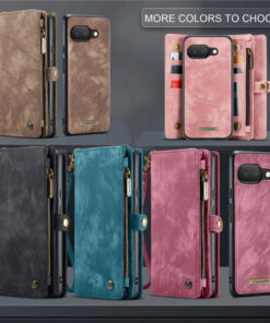 Alternative view of CaseMe Google Pixel 9A Wallet Magnetic Case with Wrist Strap