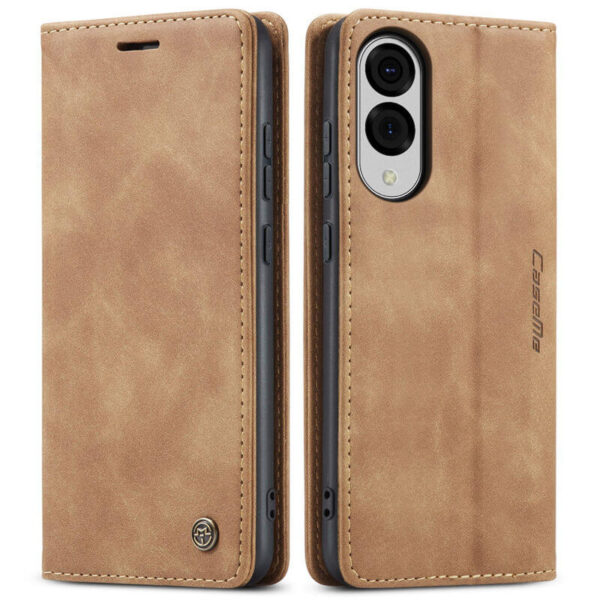 CaseMe Samsung Galaxy S25 Edge Wallet Suede Leather Case - Image 12
