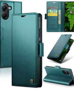 CaseMe Xiaomi Poco X7 Pro Wallet RFID Blocking Magnetic Buckle Case