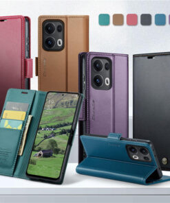 Alternative view of CaseMe OPPO Reno13 Pro Wallet RFID Blocking Magnetic Buckle Case
