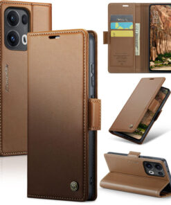 CaseMe OPPO Reno13 Pro Wallet RFID Blocking Magnetic Buckle Case
