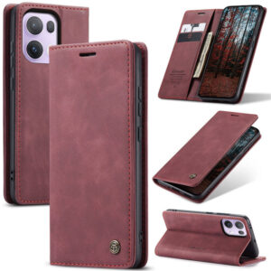 CaseMe OPPO Reno13 Pro Wallet Magnetic Suede Leather Case