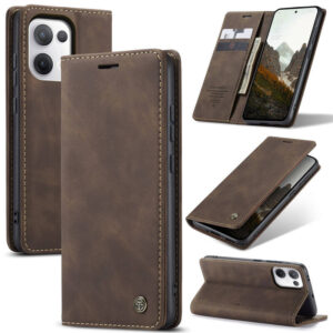 CaseMe OPPO Reno13 Wallet Magnetic Suede Leather Case