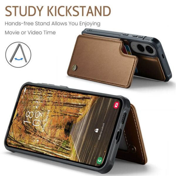CaseMe Samsung Galaxy S25 Edge RFID Blocking Card Holder Case - Image 5
