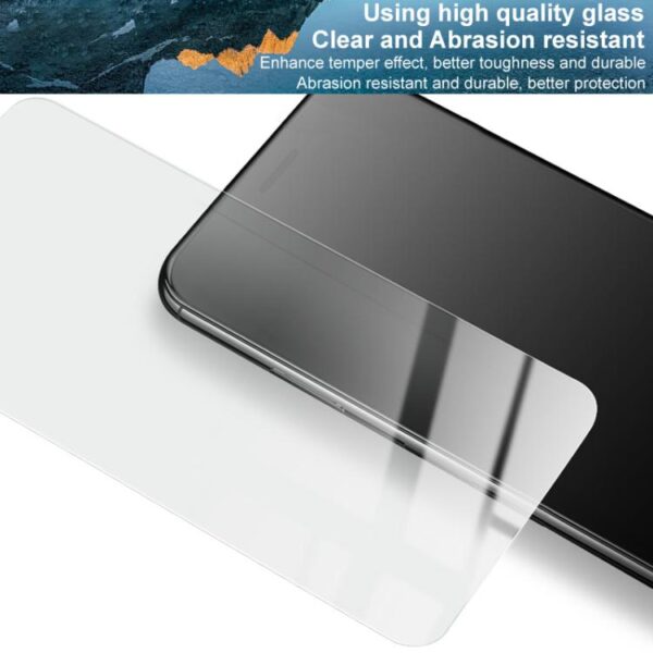 Alternative view of imak H Series Full Screen Tempered Glass Film, For iPhone 16e, For iPhone 16 Pro Max, For iPhone 16 Pro, For iPhone 16 Plus, For iPhone 16