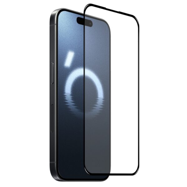 Alternative view of NORTHJO A++ Screen Protector Full Glue Silk Printing Tempered Glass Film, For iPhone 16 Pro Max, For iPhone 16 Pro, For iPhone 16 Plus, For iPhone 16, For iPhone 16e, For iPhone 15 Pro Max, For iPhone 15 Pro, For iPhone 15 Plus, For iPhone 15...
