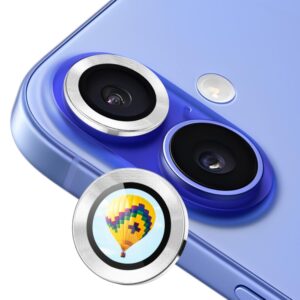 ENKAY Hat-Prince AR 9H Rear Lens Aluminium Alloy Tempered Glass Film, For iPhone 16 / 16 Plus
