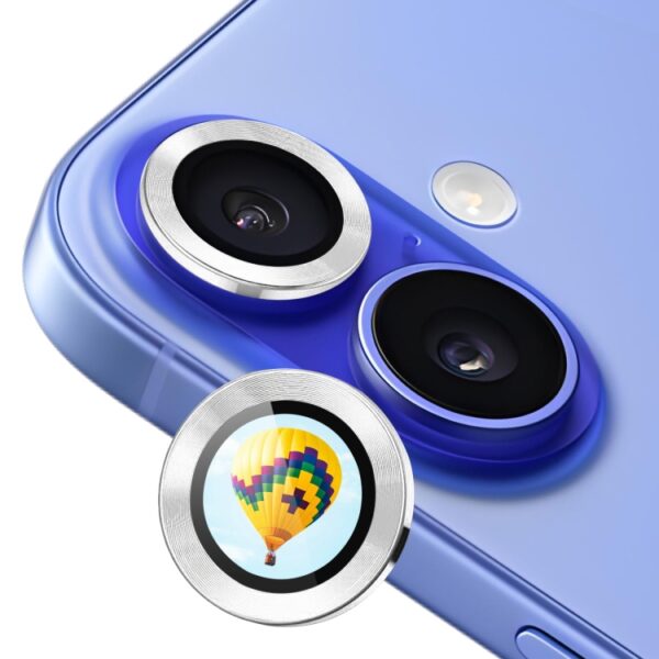 ENKAY Hat-Prince AR 9H Rear Lens Aluminium Alloy Tempered Glass Film, For iPhone 16 / 16 Plus