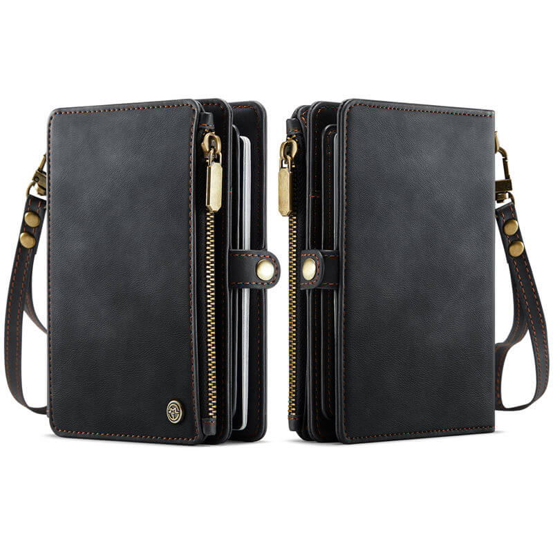 CaseMe RFID Blocking Passport Holder – Secure Travel Organizer with 11 Card Slots & Lanyard - Image 9