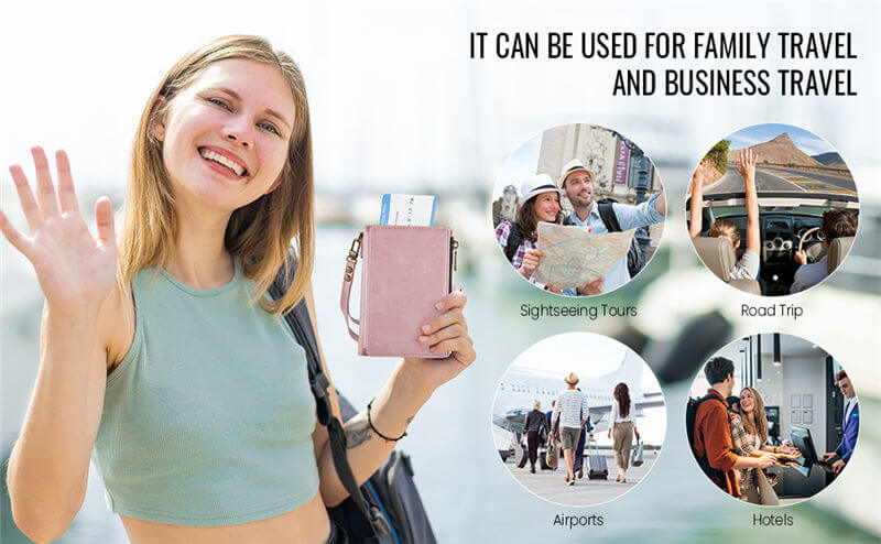 CaseMe RFID Blocking Passport Holder