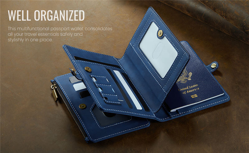 CaseMe RFID Blocking Passport Holder