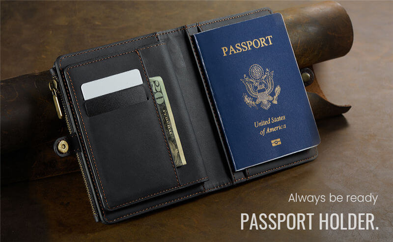 CaseMe RFID Blocking Passport Holder