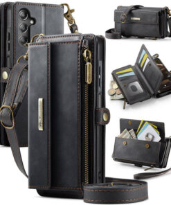 CaseMe Samsung Galaxy A16 5G RFID Wallet Case with Crossbody Strap