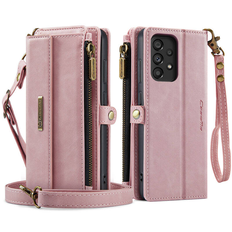 CaseMe Samsung Galaxy A52 RFID Wallet Case with Crossbody Strap - Image 3