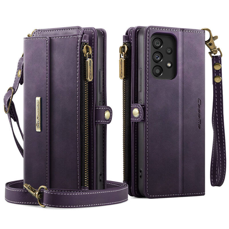 CaseMe Samsung Galaxy A53 5G RFID Wallet Case with Crossbody Strap - Image 3