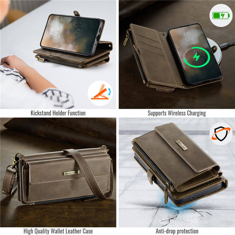 CaseMe Samsung Galaxy S20 FE RFID Wallet Case – Crossbody & Wireless - Image 9